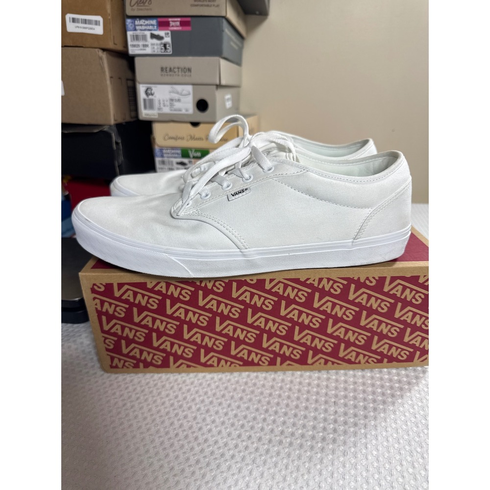 Vans Sneakers Mens 15 Atwood White Skateboarding VN000TUYW00